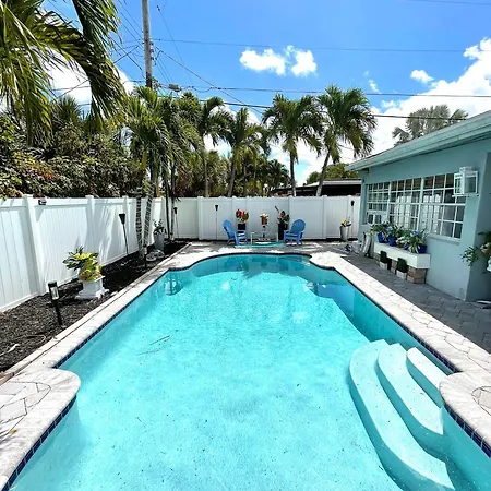 Tropical Oasis Private Guest Suite Min To Wilton Drive-Ft Lauderdale Beaches